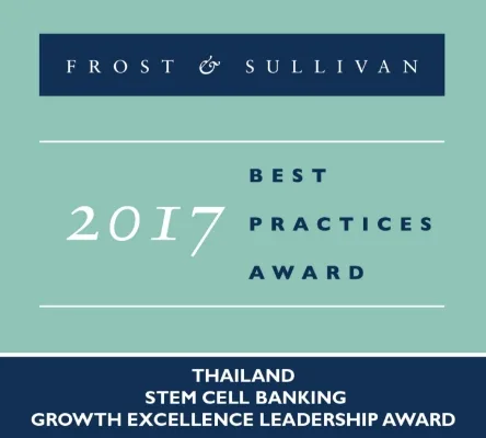 2017 Thailand Stem Cell Banking Growth Excellence Leadership