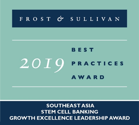 2019 Southeast Asia Stem Cell Banking Growth Excellence Leadership