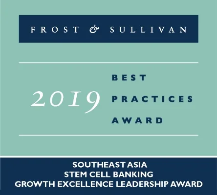2019 Southeast Asia Stem Cell Banking Growth Excellence Leadership