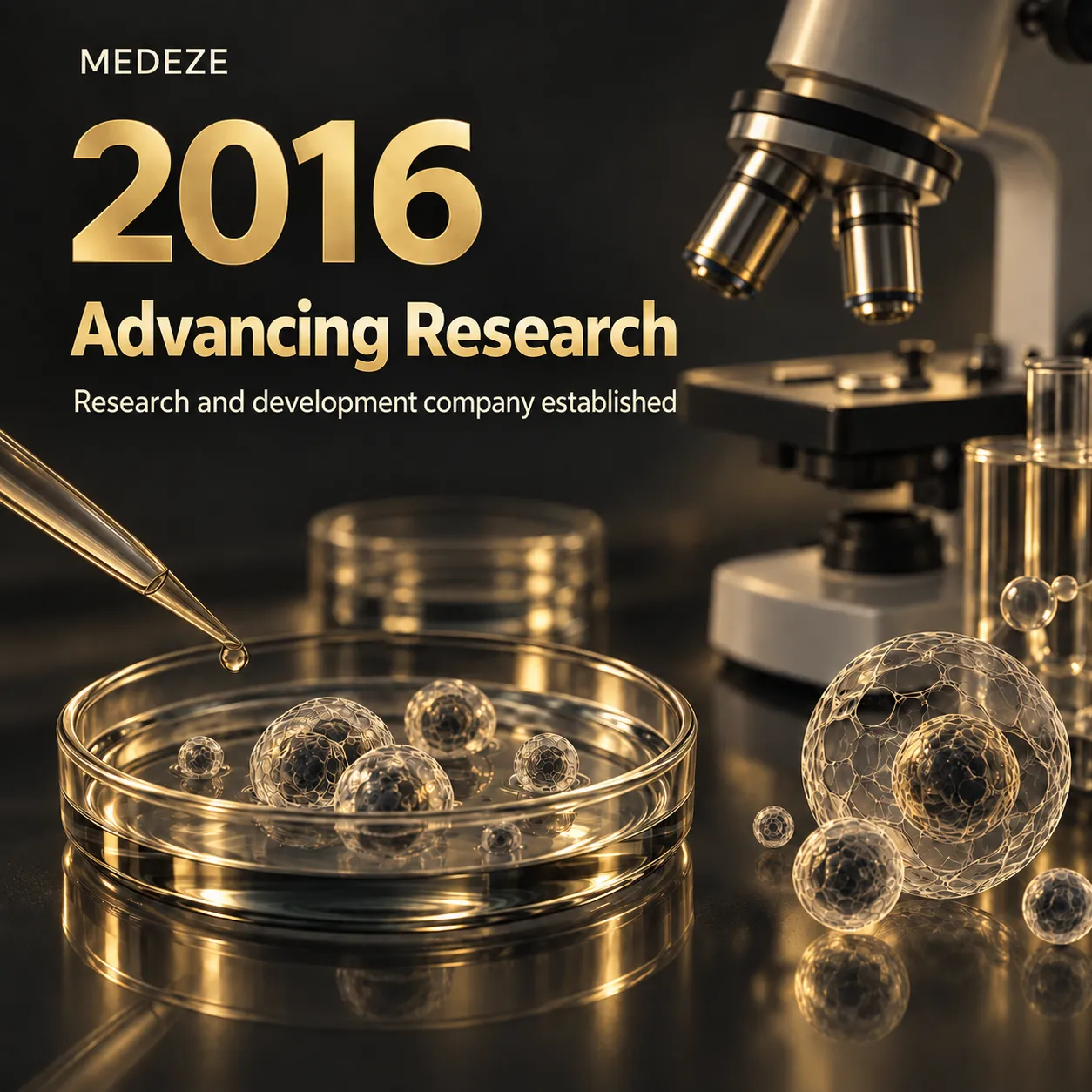 2016, Advancing Research: research and development company established