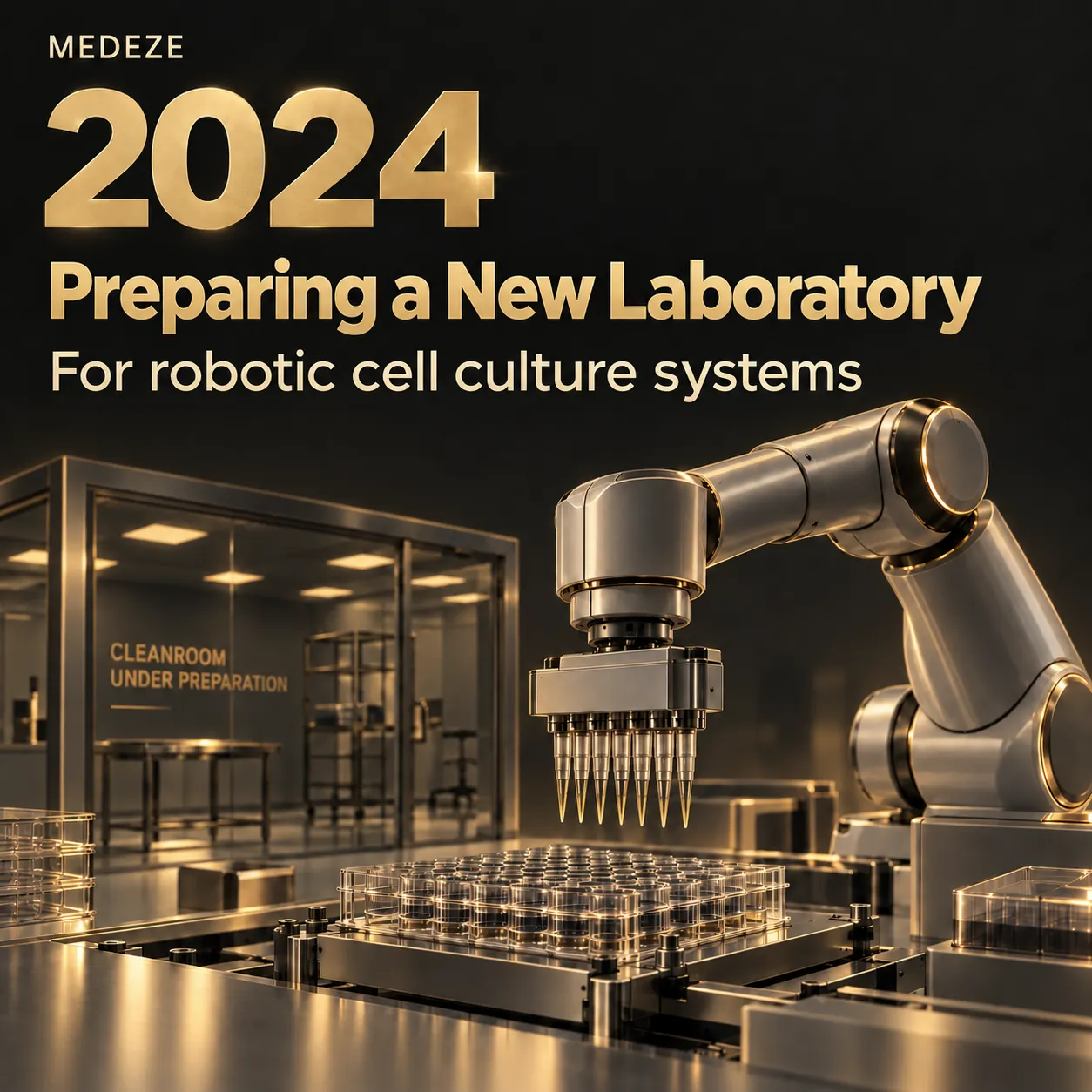 2024, Preparing a New Laboratory: for robotic cell culture systems