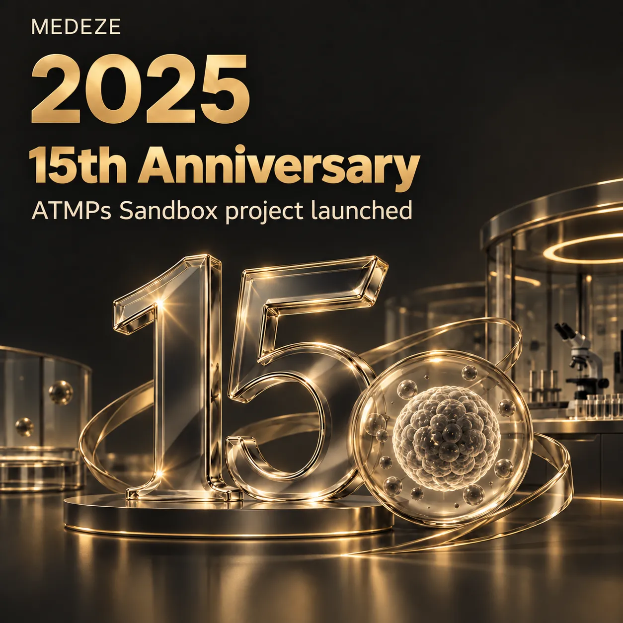2025, 15th Anniversary: ATMPs Sandbox project launched